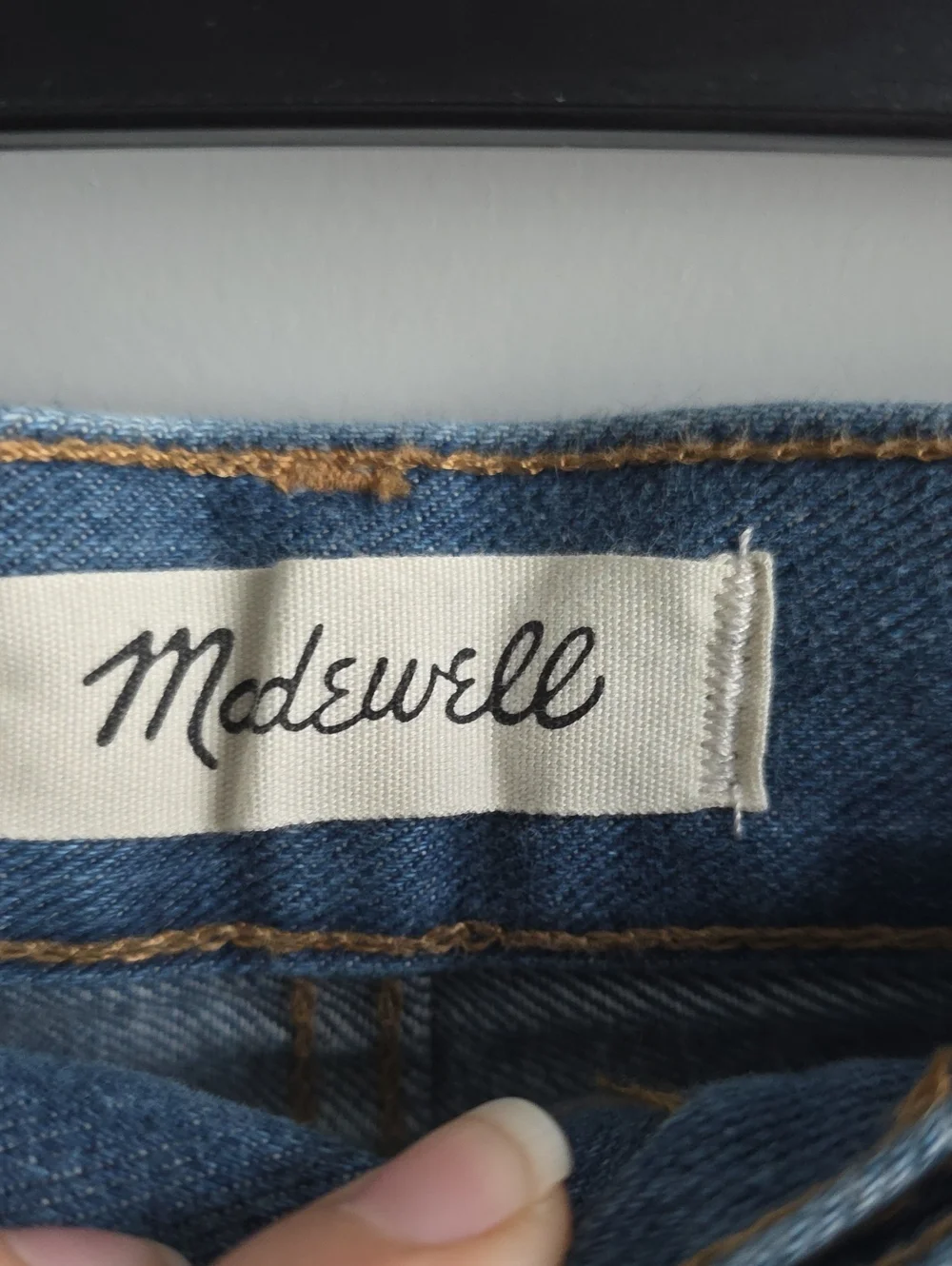 NWOT Madewell Perfect Jean Short Button-Front Shorts Size 26 G228